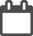calendar icon gray
